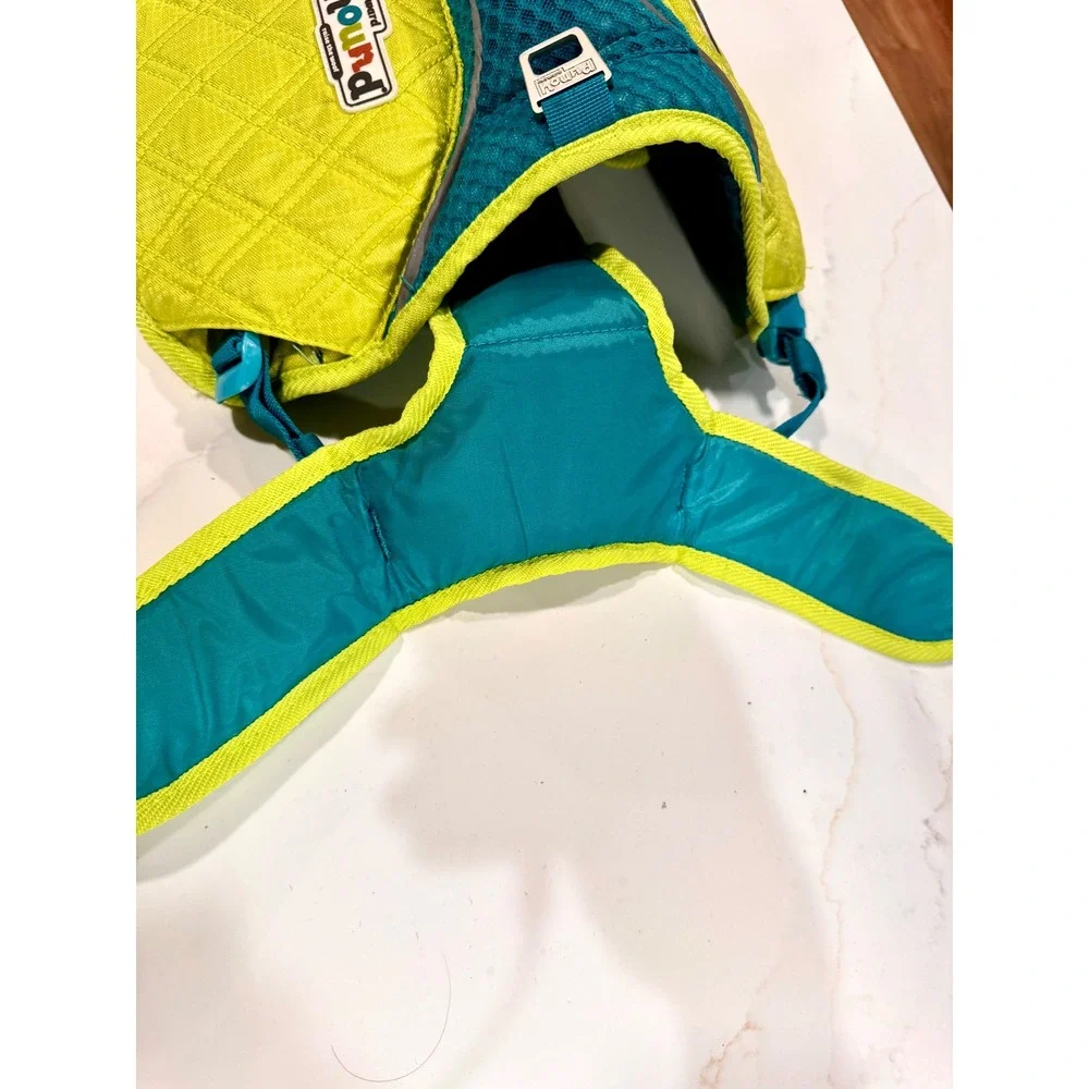 Outward Hound Dog Life Jacket Large LG Lime Green Teal Water Safety Vest